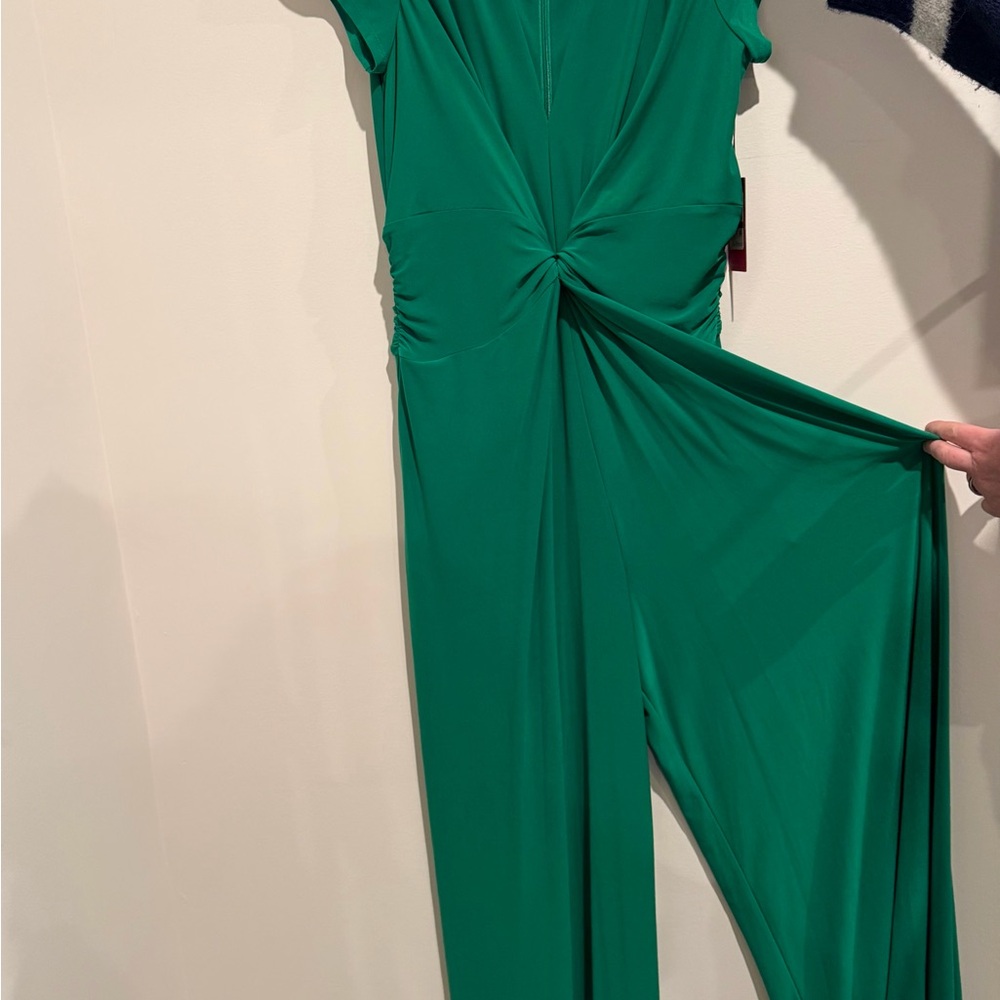 Vince Camuto Green Jumpsuit